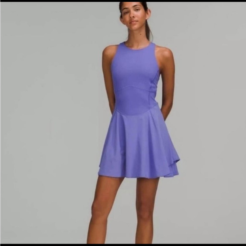 Lululemon Court Crush Purple Tennis Golf Dress Size 6